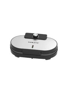 sokany Waffle Maker 2 Pieces - 1400 Watts - silver * black SK-08027  - Image 1