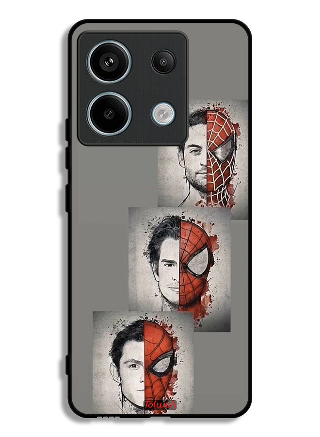 Tolwak Xiaomi Redmi Note 13 Pro Protective Case Cover Spider Man - Image 1