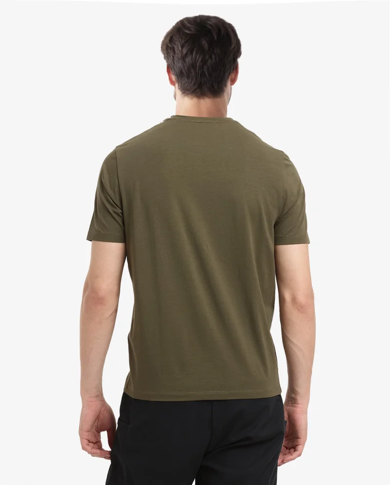 Rare Rabbit Men's Graphic Chest Print T-Shirt