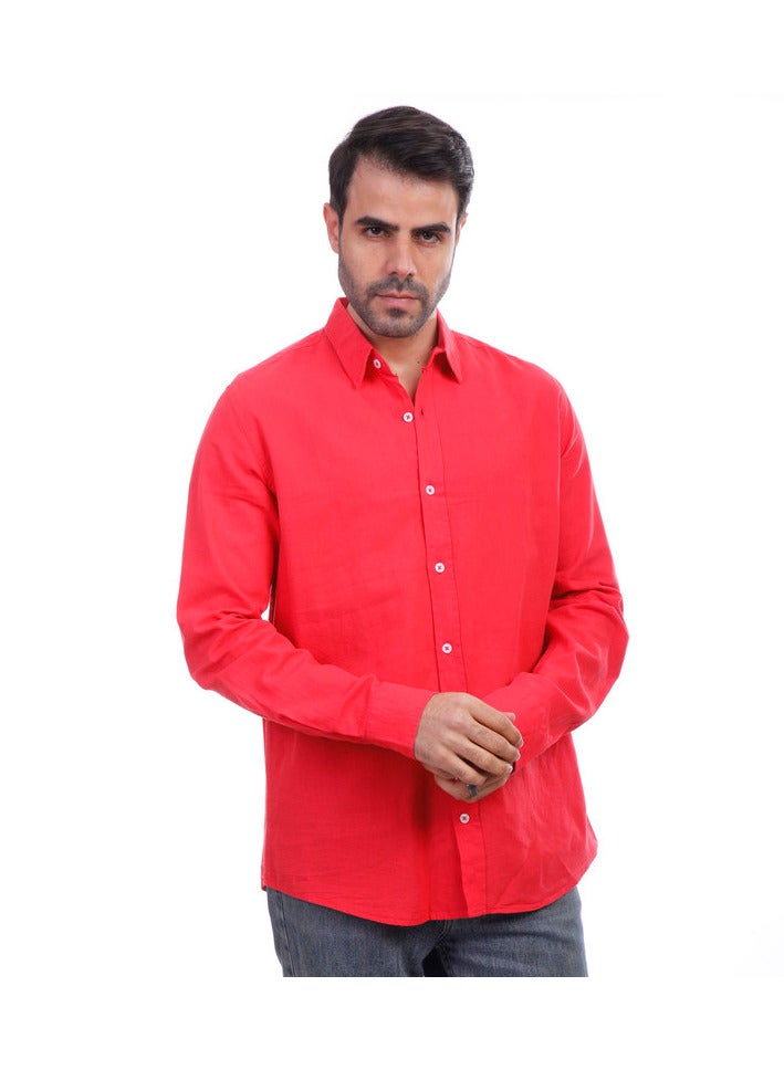 Coup Linen Shirt With Long Sleeves - Image 4