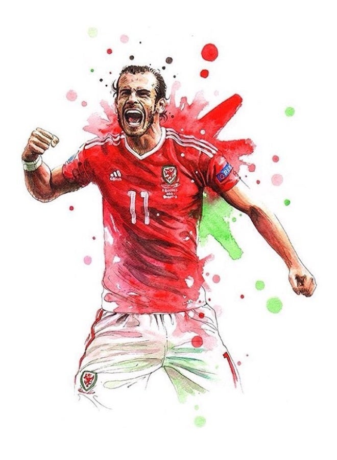 Nariele New football Star Frameless Home Decoration Wall Painting Poster