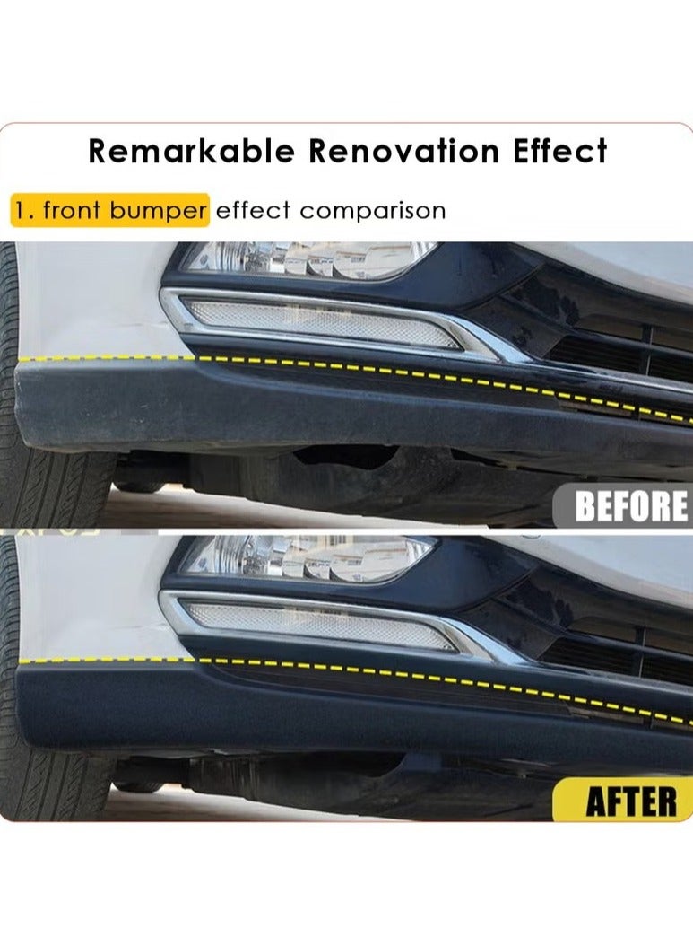 Nora Plastic Restorer for Cars – Interior & Exterior Shine and Trim Renewal – 250ml  - Image 5