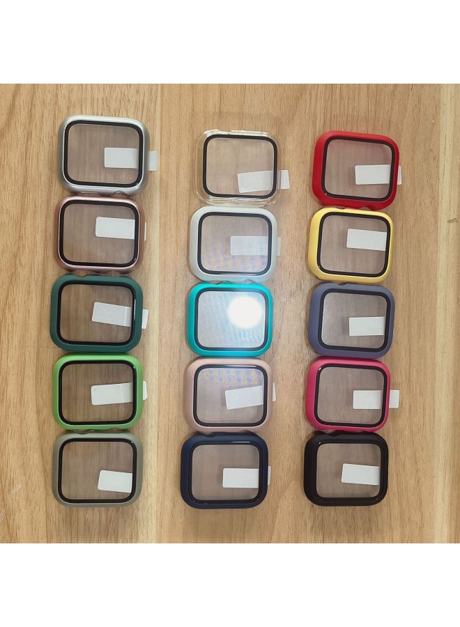 For Apple Watch Watch Case Iwatch987/6/5/4/3/2/1 Generation Case Film Integrated Protection-Color:Lilac-Exterior Dimension:41mm (OPP Bag)  - Image 3