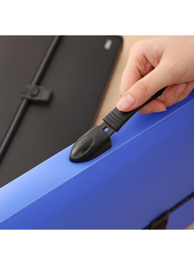 Deli Extensible file from the eb40602 deli collection, smart Press lock to improve the security of files from deli. assorted - Image 3