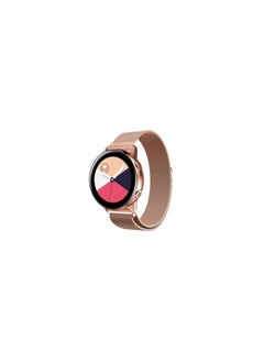 CATANES Samsung Galaxy Watch Active / Active 2 / Galaxy Watch 4 / Watch 4 Classic Milanese Stainless Steel Band 20mm Replacement Strap Rose Gold  - Image 1