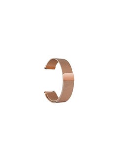 CATANES Samsung Galaxy Watch Active / Active 2 / Galaxy Watch 4 / Watch 4 Classic Milanese Stainless Steel Band 20mm Replacement Strap Rose Gold  - Image 2
