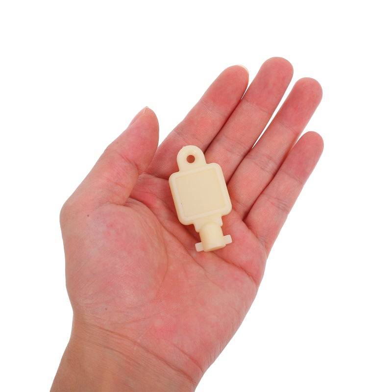 2pcs Universal Paper Towel Dispenser Key Replacement Bathroom Tissue Holder Key Compatible With Commercial Toilet Paper Dispensers - Image 2