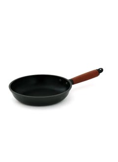 RUOQI Rocky Frying Pan Black Hand Brown 18cm 