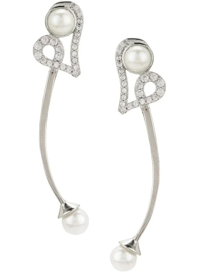 فويلا أقراط فويلا مطلية بالنحاس، مقاس واحد، نحاس، بدون أحجار كريمة