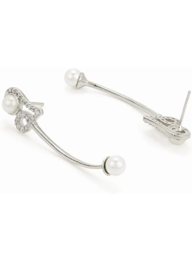 فويلا أقراط فويلا مطلية بالنحاس، مقاس واحد، نحاس، بدون أحجار كريمة