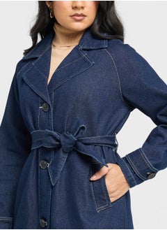 Longline Denim Coat - pzsku/Z3BA11E46950414030FB5Z/45/_/1726482614/2b4b10cf-e691-470e-9950-380028441c3f