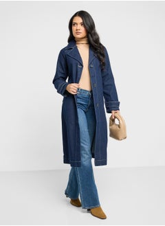 Longline Denim Coat - pzsku/Z3BA11E46950414030FB5Z/45/_/1726482622/a1ca232d-7e8b-46bc-87bb-f503a86da904