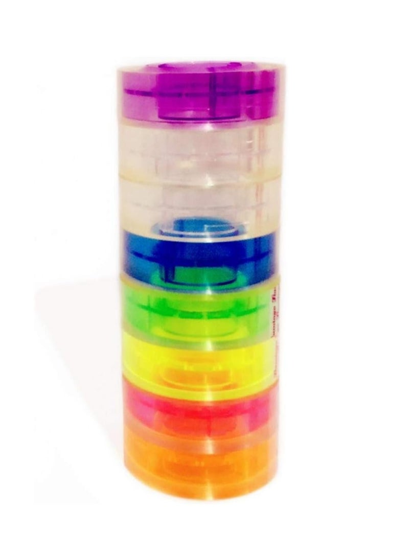 Flamingo شريط كريستال شفاف اقتصادي من فلامينغو تايوان على نواة ملونة (3/4 إنش) - Image 3