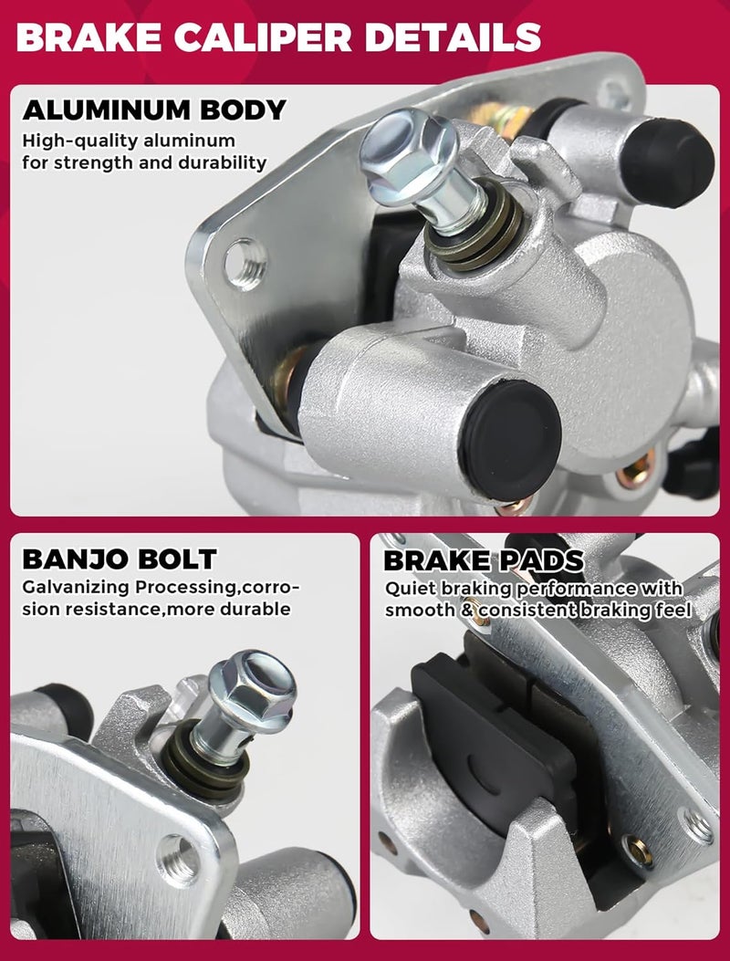 OLIFANT Front Brake Caliper Set for Suzuki and Arctic Cat - Image 5