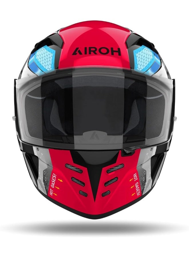 AIROH Connor CNB17 Full-Face Helmet Multi-Coloured - Image 2