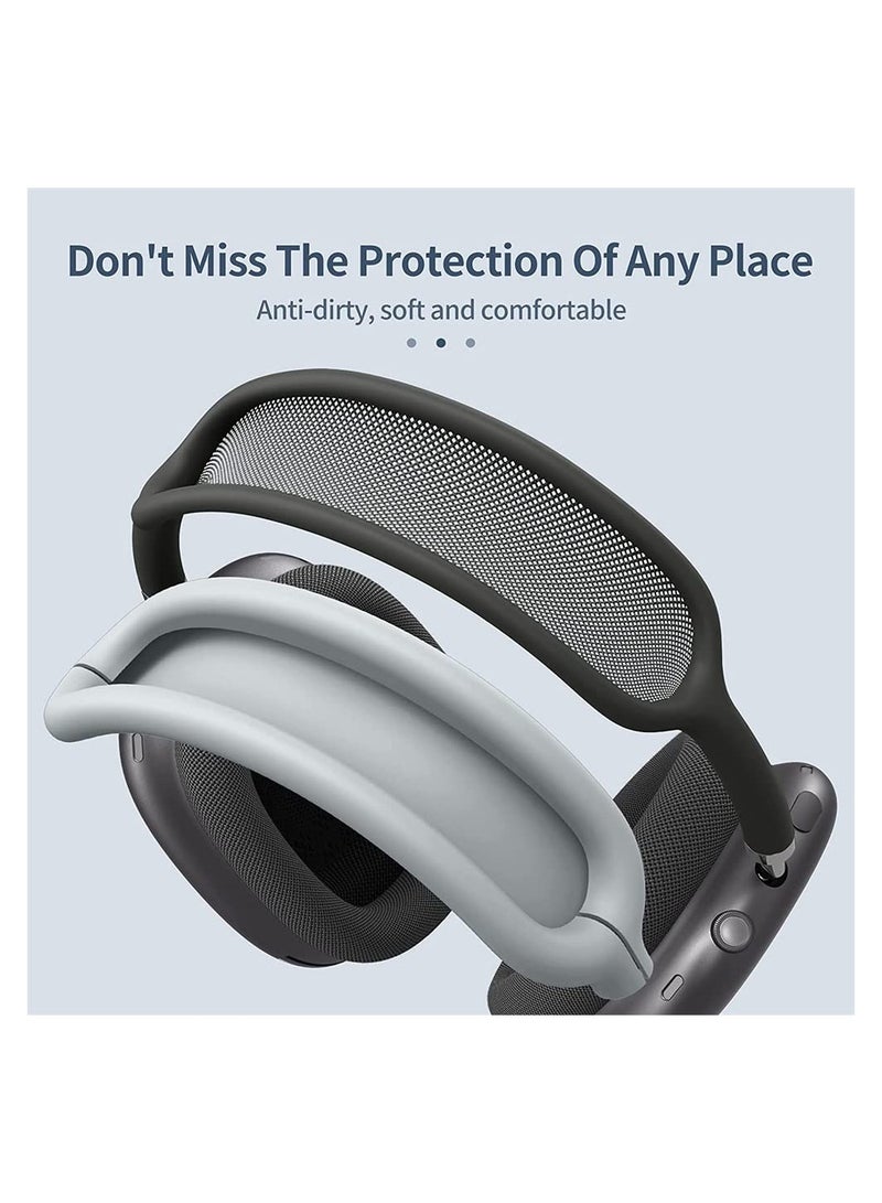 Silicone Case Cover for AirPods Max Headphones Anti Scratch Ear Cups Cover Skin Headset Protective Accessories - Image 4