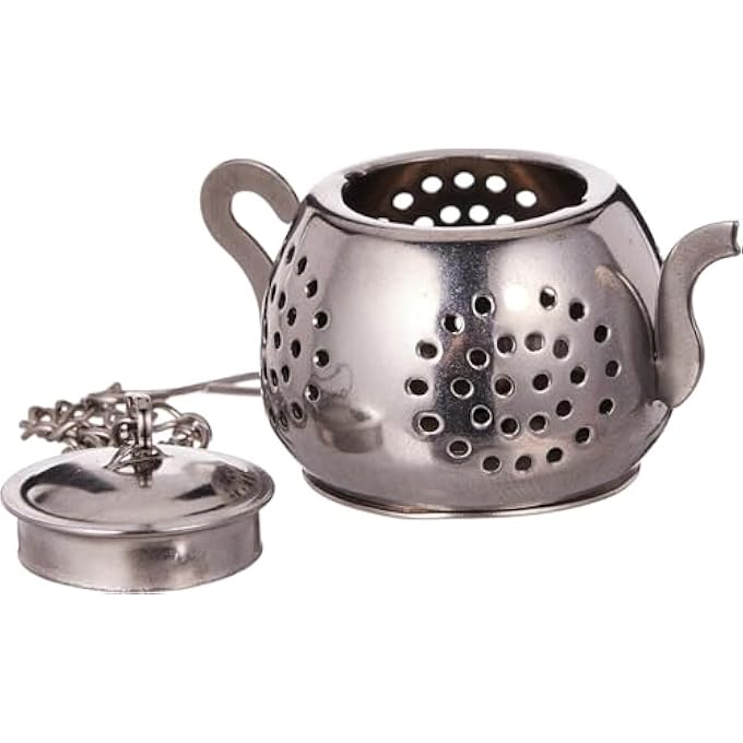 Silk Route Stainless Steel Tea Infuser Tea Leaf Filter Herbal Strainer Tea Bag Spice Soup Cooking Infuser - Image 1