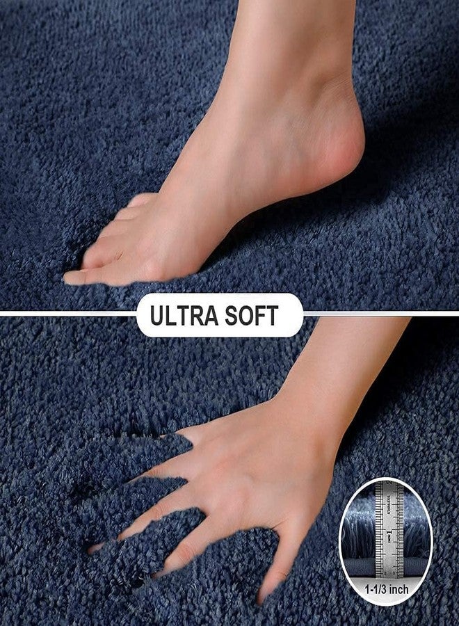 HaRvic Microfiber Anti-Skid Bath Mat Water Absorbent Bathroom Mat for Kitchen Bedroom Shower Rugs Door Mat Size - (60 x 40) - Image 3