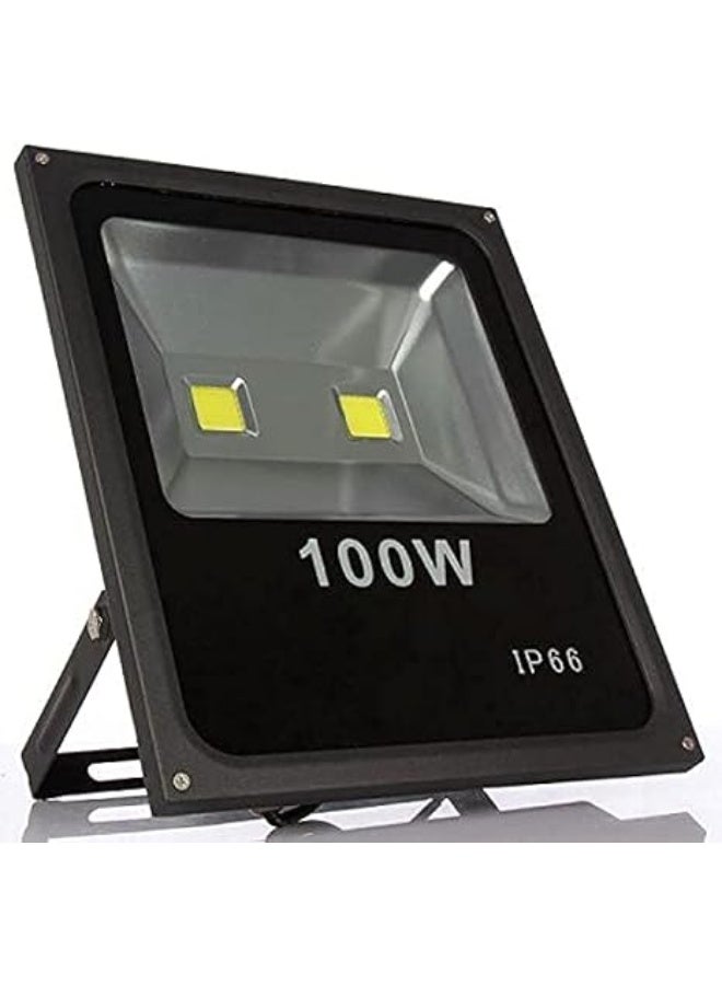 LED spotlight, 100 watts, outdoor light, yellow light