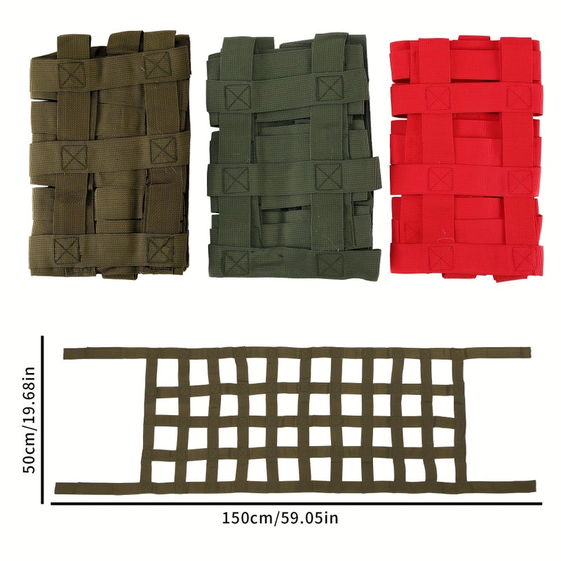 Car Roof Net Hammock Compatible with for JEEP Gladiator JT And for JEEP for Wrangler YJ, TJ, JK, JKU, JL, JLU 1987-2025 4-Door And 2-Door - Image 5