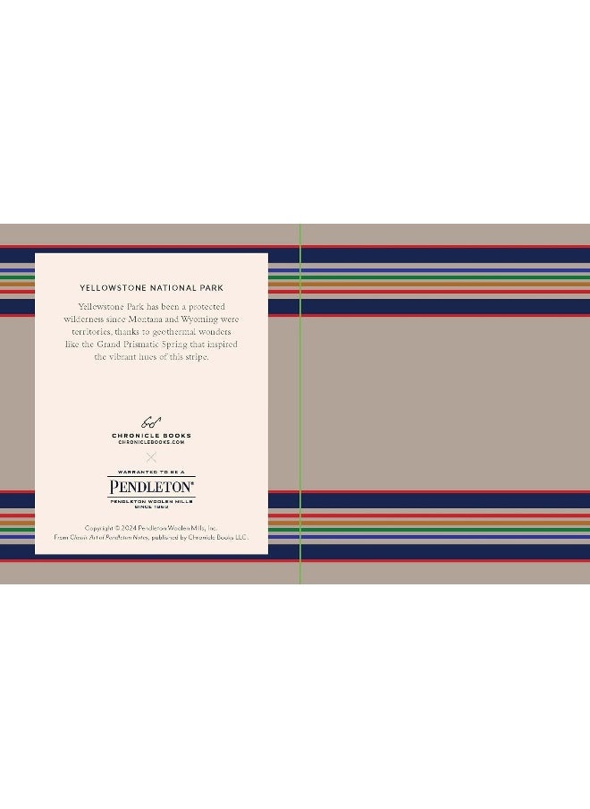 null - Classic Art of Pendleton Notes: 20 Notecards and Envelopes - Image 1