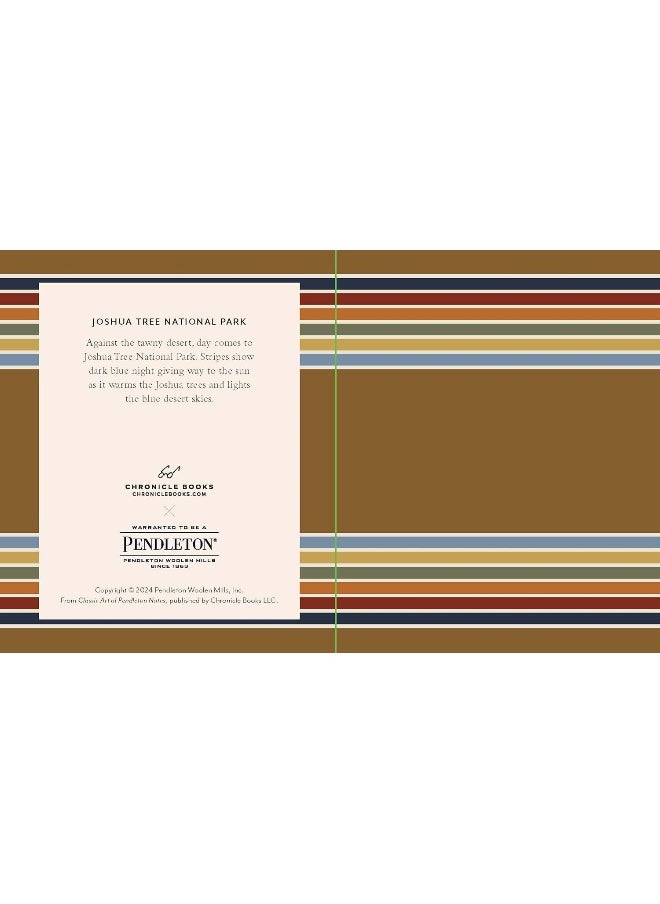 null - Classic Art of Pendleton Notes: 20 Notecards and Envelopes - Image 1