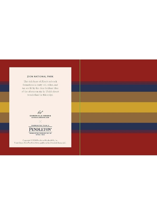 null - Classic Art of Pendleton Notes: 20 Notecards and Envelopes - Image 1