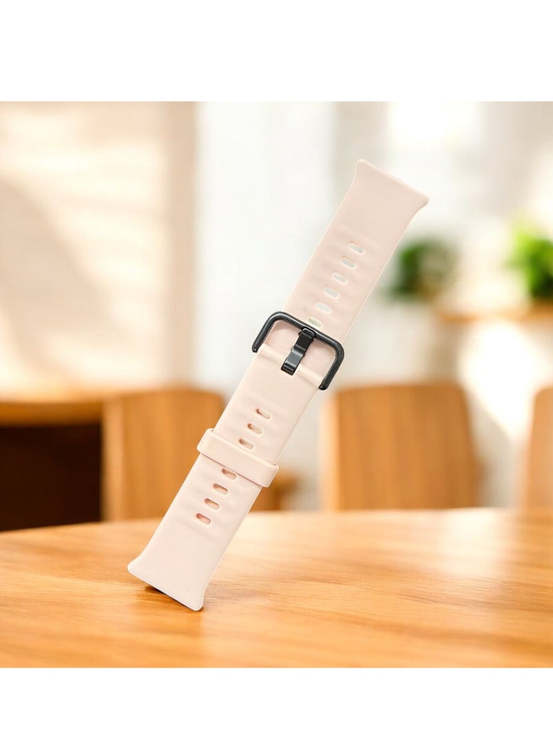 الأشرطة المتوافقة مع Huawei Watch Fit 3 حزام للنساء والرجال وسوار معصم بديل قابل للتعديل من السيليكون لساعة Huawei Watch Fit 3