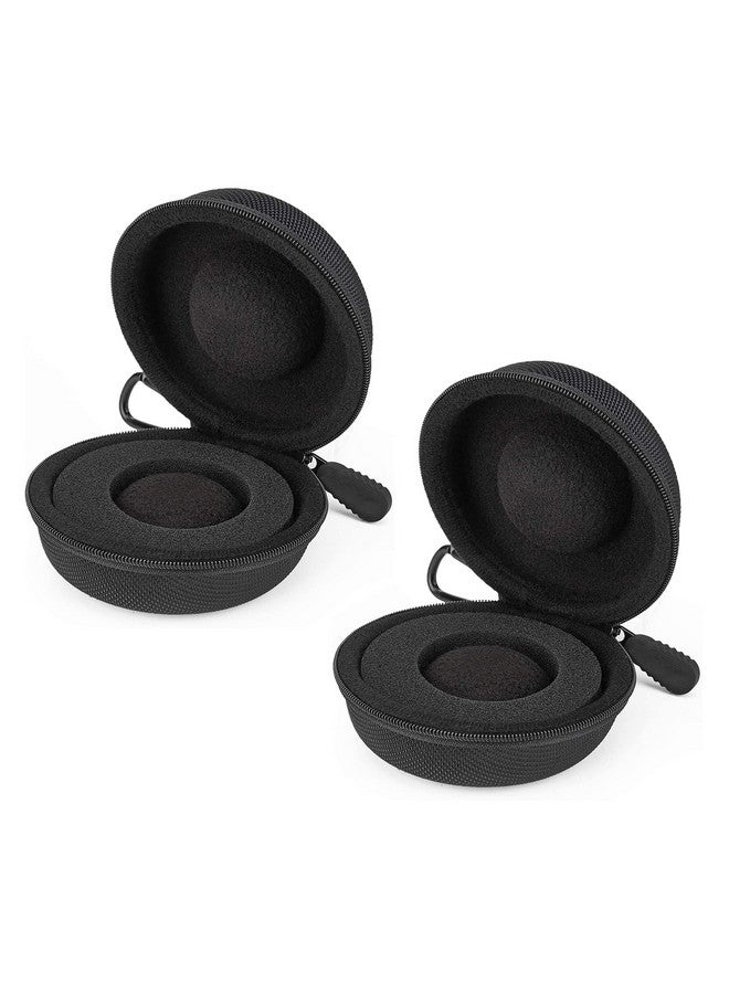 STORE 2508 Store2508 Travel Watch Case Single Storage Box for Wristwatches & Smart Watches up to 50mm, Black (Black (Pack of 2)) - Image 1