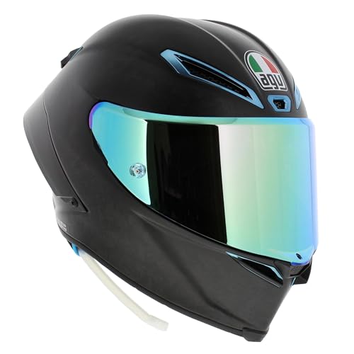 AGV GP RR E2206 Track Helmet Dot MPLK Mono Gloss Carbon S - Image 1