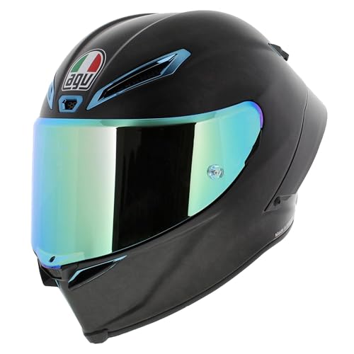AGV GP RR E2206 Track Helmet Dot MPLK Mono Gloss Carbon S - Image 5