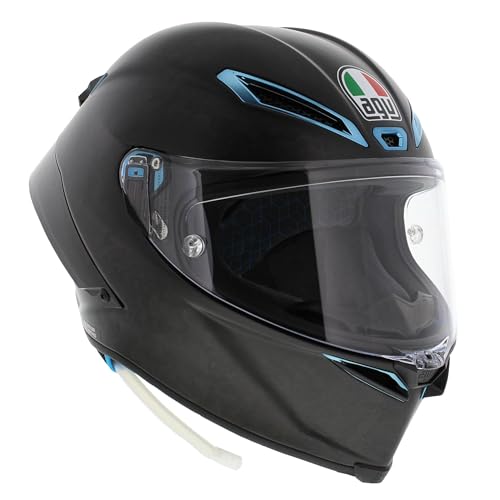 AGV GP RR E2206 Track Helmet Dot MPLK Mono Gloss Carbon S - Image 3