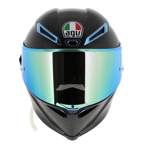 AGV GP RR E2206 Track Helmet Dot MPLK Mono Gloss Carbon S - Image 4