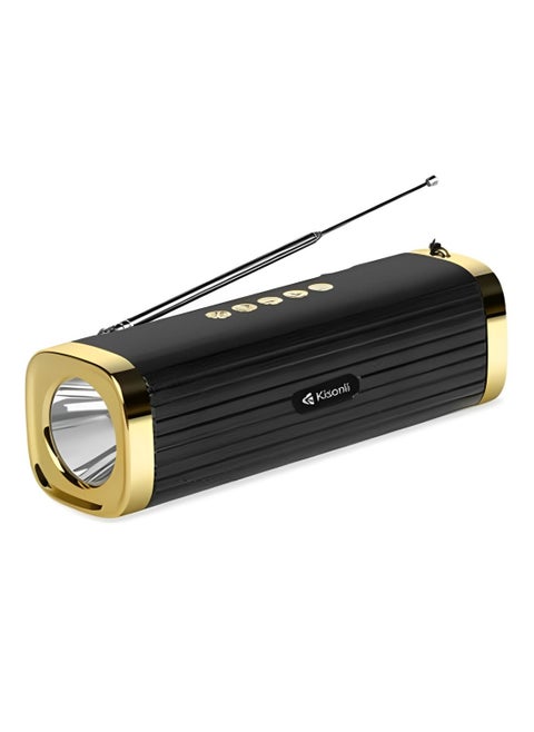 Bluetooth Portable Speakers With Flashlight 8W - Working Time 3-5 Hours , S2