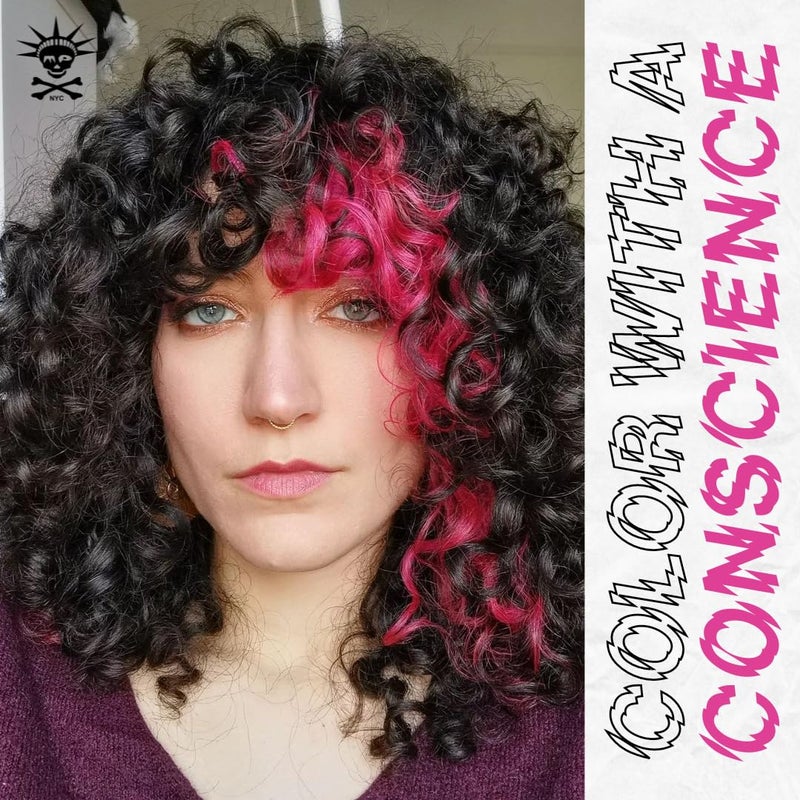 Manic Panic مانيك بانك كلاسيك لون شعر وردي ساخن - صبغة شعر نيون وردية للنساء والرجال تدوم 4-6 أسابيع - نباتية، خالية من الأمونيا وغير مختبرة على الحيوانات - إنشاء ومزج درجات مخصصة (4 أونصات) - Image 3