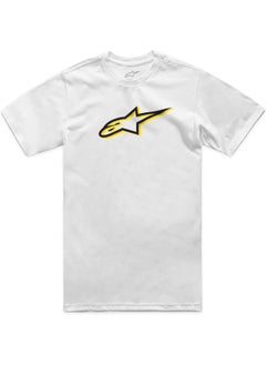 Alpinestars Alpinestars 1214-73104-2010-M: Ageless Shadow Csf Tee White/Black Md  - Image 1