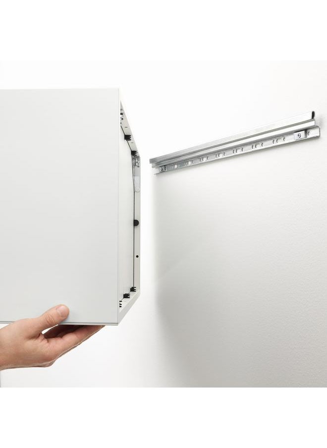 erorex - Wall Mounted Shelving Unit W 4 Comp White 70X35X70 Cm - Image 1