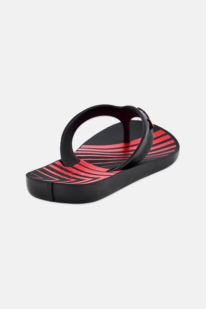 RIDER Kids Boy Strike Graphic Slip On Slippers, Multicolor - Image 3
