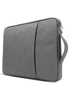 13-Inch Laptop Sleeve Case for 2022 MacBook Air 13.6 inch with Apple M2 Chip & 2022 MacBook Pro 13.3 inch with Apple M2 Chip Accessory Traveling Carrying Canvas Bag Cover Simple Case (Gray)
