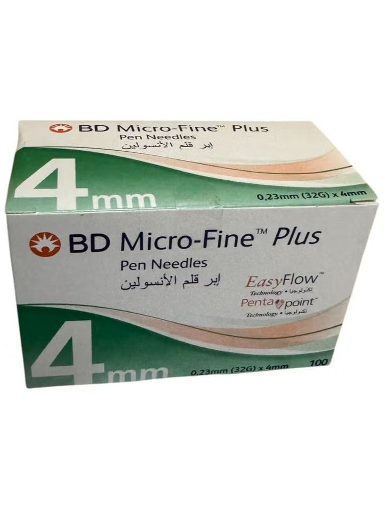 BD Micro-Fine Plus Insulin Pen Needle 32G X 4Mm 100 Pieces - Image 4