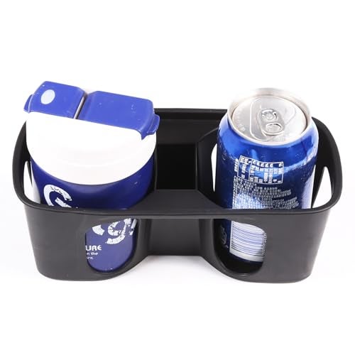 TINKI For L@nd Rover Defender Center Console Cup Holder Insert (2020-2025) - TPE Protective Tray for 130/110/90 Models | Anti-Slip Noise Reduction Shift Gear Organizer Accessory (Black(For 2022-2025+ Year)) - Image 4