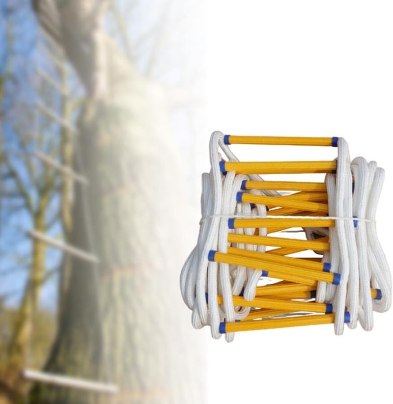 5m Fire Escape Ladder Emergency Rope Ladder for Office Outdoor Rescue Evacuation - Image 3