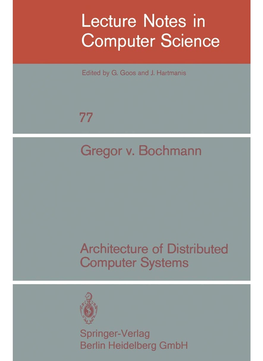 Architecture of Distributed Computer Systems 