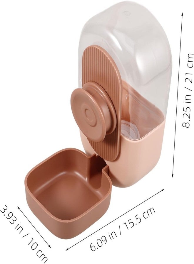 FYCAN Plastic Automatic Pet Hanging Cage Feeder,Hanging Automatic Water Dispenser,Cage Water Bottle for Chinchilla Pig Saving Space,for Small & Big Dogs Cats & Pets Animals Easy to Clean -800Ml-Multi - Image 3