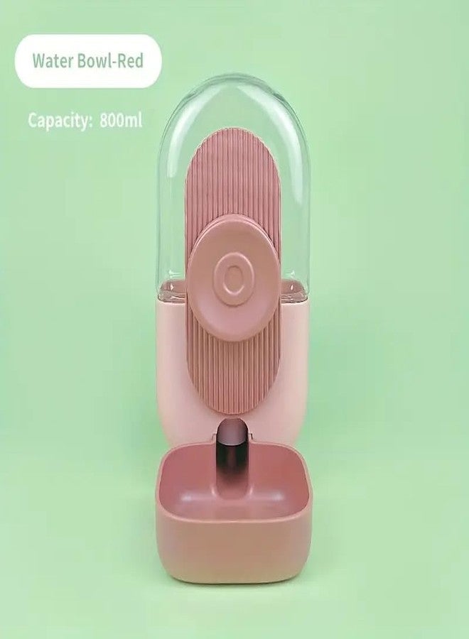 FYCAN Plastic Automatic Pet Hanging Cage Feeder,Hanging Automatic Water Dispenser,Cage Water Bottle for Chinchilla Pig Saving Space,for Small & Big Dogs Cats & Pets Animals Easy to Clean -800Ml-Multi - Image 4