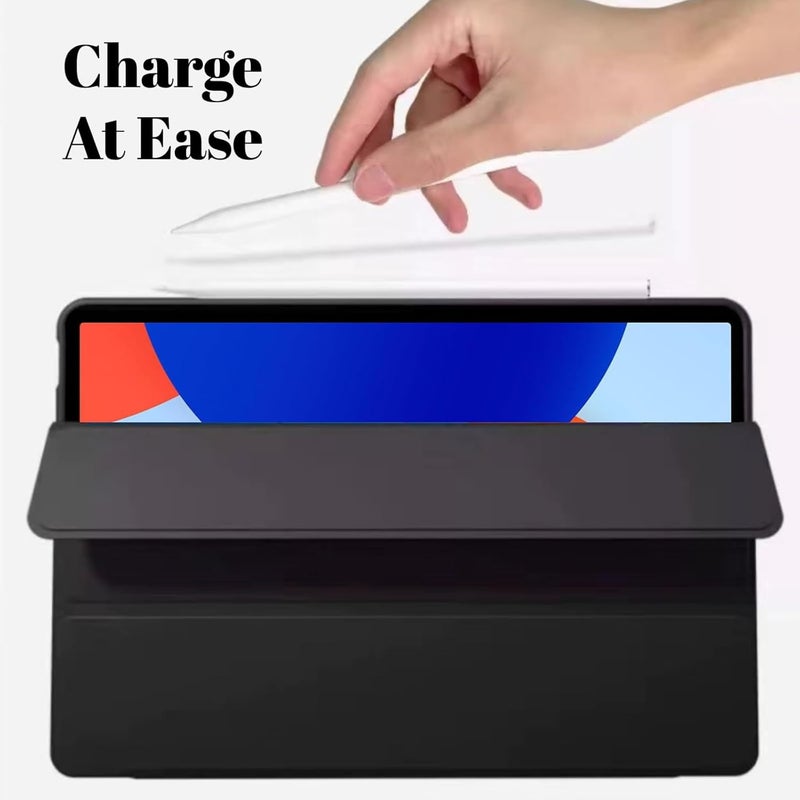 Vurtboly Cover Compatible with Redmi Pad SE 8.7inch 2024 Released, Tri-Fold Slim Case Shockproof Honeycomb TPU Case with Durable Stand Auto Wake/Sleep Cover for Redmi Pad SE 8.7" 2024 - Image 4