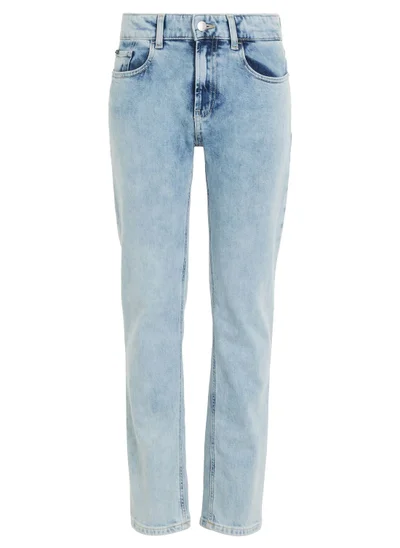 Calvin Klein Jeans Kids Light Wash Slim Fit Jeans