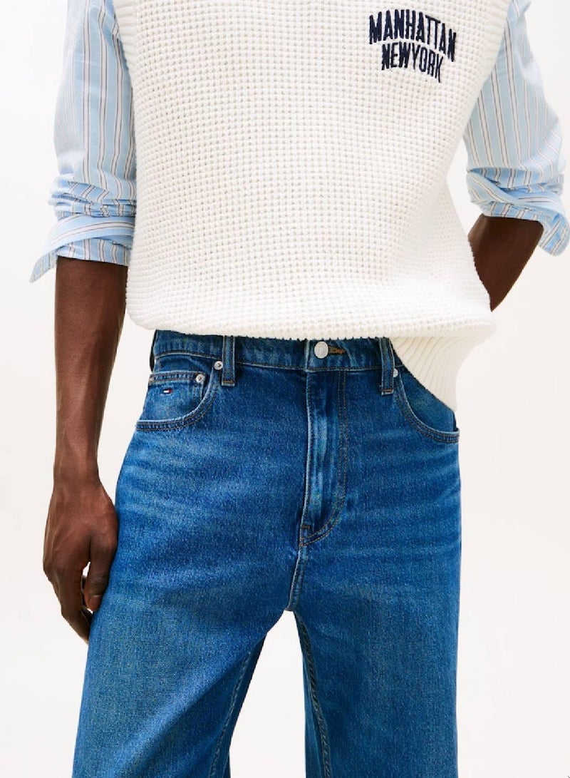 TOMMY JEANS Otis Faded Regular Straight Leg Jeans - Image 4