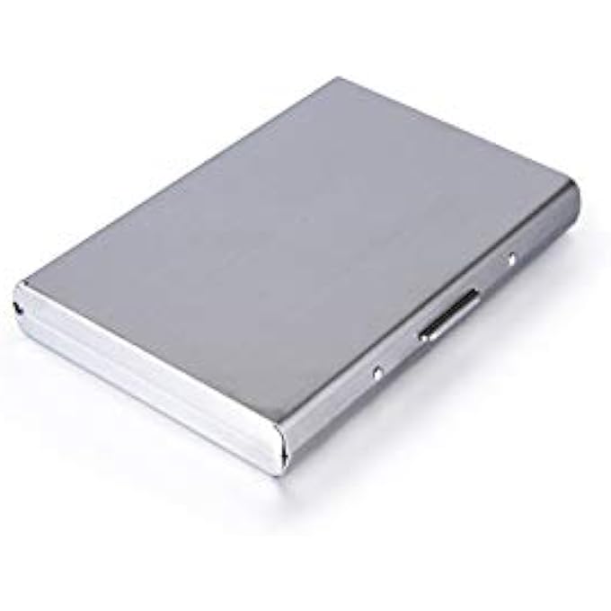 rayihni 10 IN 1 METAL SWITCH GAME CARD CASE FOR NINTENDO, PORTABLE CARD PROTECTOR FOR 8 SWITCH GAME CARDS AND 2 MEMORY CARDS - Image 1