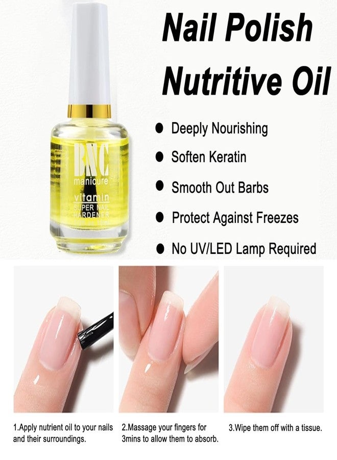 NAILWIND Nail Hardener Nail Care | Transparent | Enriched with Vitamin Oil | 15ml Nail Hardener - Image 2